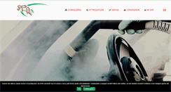 Desktop Screenshot of carrozzeriaspr.it